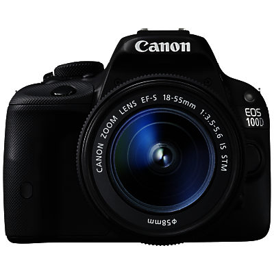Canon EOS 100D Digital SLR Camera with 18-55 IS STM Lens, HD 1080p, 18MP, 3 LCD Touch Screen Canon EOS 100D Digital SLR Camera with 18-55 IS STM Lens, HD 1080p, 18MP, 3 LCD Touch Screen